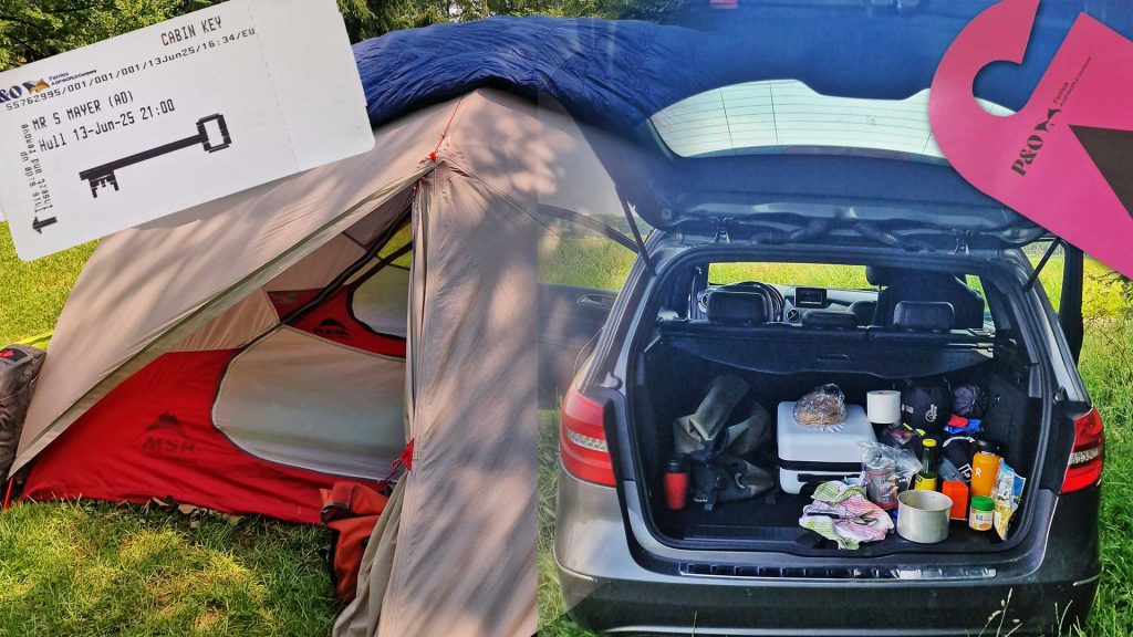 Motorrad Glamping Roadtrip